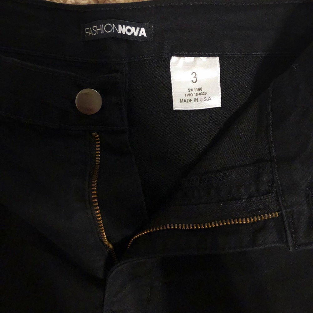 Brand new black ripped skinnies. Size 3 women’s